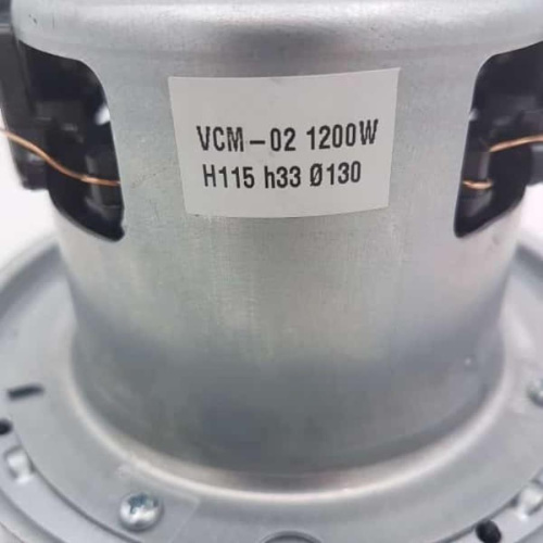 картинка Двигатель VCM-02 (VCM-1200) H=115мм, D=130мм, h=33мм 1200Вт для пылесоса  от магазина Интерком-НН фото 2