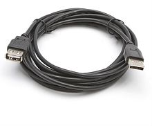 картинка Кабель-удлинитель USB 2.0 AM/AF 5м черный (пакет) SmartTrack K851 от магазина Интерком-НН