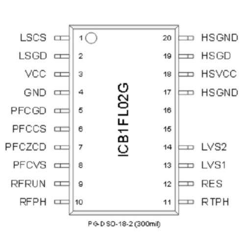 картинка ICB1FL02GXUMA1, Контроллер балласта лампы [PDSO-18] от магазина Интерком-НН фото 3