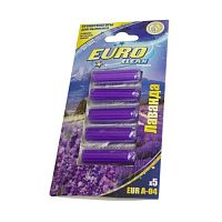 картинка EURO CLEAN EUR A-04 Универсальные ароматизированные картриджи для пылесосов с запахом лаванды от магазина Интерком-НН