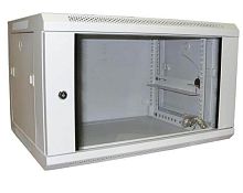 картинка Шкаф настенный 6U серия WM (600х450х368), собранный, серый Netko от магазина Интерком-НН