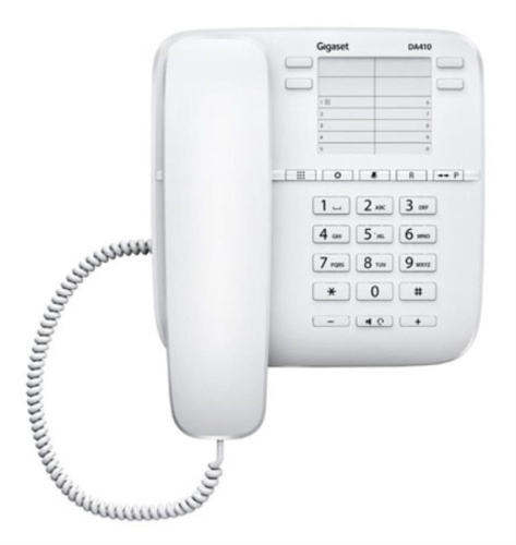 картинка Телефон проводной Gigaset DA410 RUS белый от магазина Интерком-НН фото 2