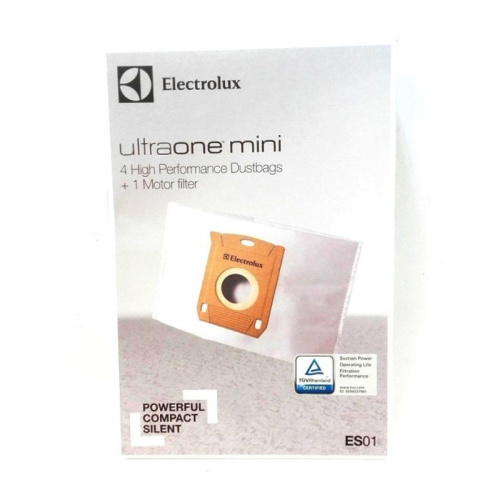 картинка Electrolux 9001670109 Мешок-пылесборник ES01 4шт + 1 моторный фильтр для пылесоса  от магазина Интерком-НН