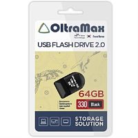 картинка Память USB 64Gb OltraMax 330 черный (OM-64GB-330-Black) от магазина Интерком-НН