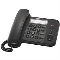 картинка Panasonic KX-TS2352RUB БУ проводной телефон, цвет черный от магазина Интерком-НН
