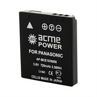картинка AcmePower AB-BCE10/ S008 Аккумулятор Li-ion, 3.6 V, 720 mAh для фотокамер Panasonic  от магазина Интерком-НН