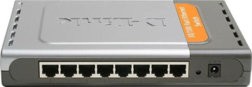 картинка D-Link DES-2108/E/B Управляемый коммутатор 2 уровня с 8 портами 10/100Base-TX от магазина Интерком-НН