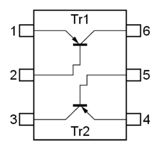 картинка XP4401 Транзистор Silicon NPN(PNP) epitaxial planer transistor от магазина Интерком-НН фото 2