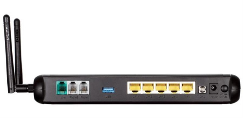 картинка DVG-N5402SP Маршрутизатор с 2 портами FXS, 1 портом WAN 10/100Base-TX, 1 портом PSTN (LifeLine) от магазина Интерком-НН фото 3