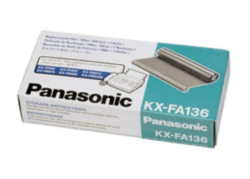 картинка Panasonic KX-FA136A картридж-пленка для KX-F1010/1110, KX-FP105, KX-FM131, 1 ролик на 100 метров от магазина Интерком-НН