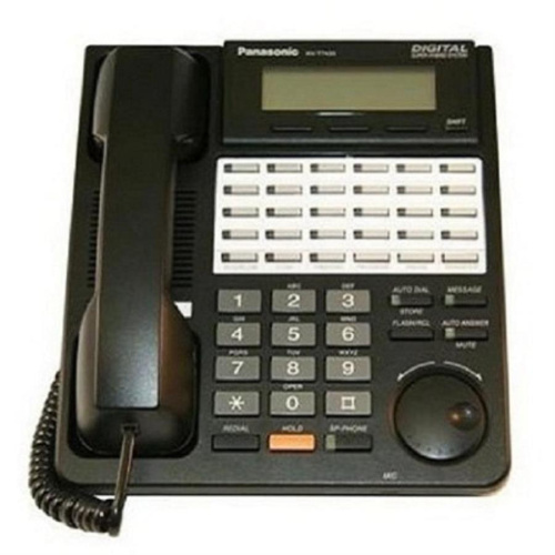 картинка Panasonic KX-T7433RUB Б/У Системный телефон 24 кнопки, черный  от магазина Интерком-НН фото 2