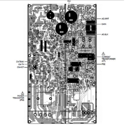 картинка Panasonic CWA73C90007R блок (плата) управления для кондиционера  CU-E15RKD 04.12.2018 от магазина Интерком-НН