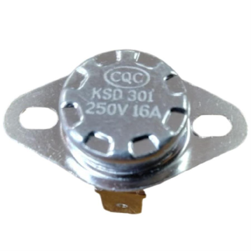 картинка KSD301-16A-300NC термостат керамический с фланцем 300°C нормально замкнутый 250V 16A от магазина Интерком-НН