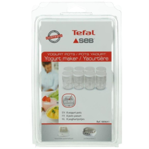 картинка Tefal 989641 комплект баночек для йогуртницы (уп. 8шт) от магазина Интерком-НН фото 2