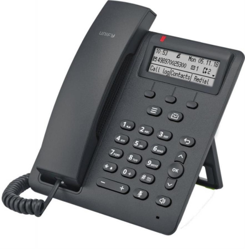 картинка Телефон SIP Unify OpenScape CP100 черный (L30250-F600-C434) от магазина Интерком-НН фото 11
