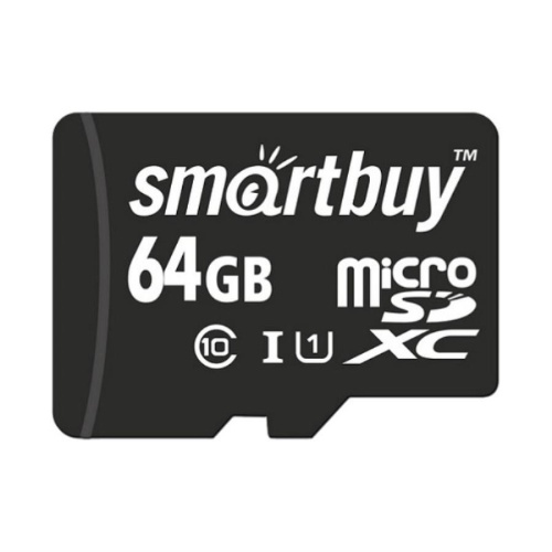 картинка Память Micro SD 64Gb SmartBuy class10 без адаптера (SB64GBSDCL10-00) от магазина Интерком-НН фото 2