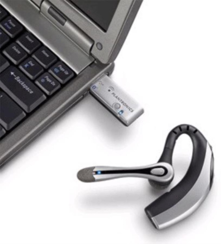 картинка Plantronics PL-510 USB Bluetooth гарнитура Voyager 510 USB с USB адаптером от магазина Интерком-НН