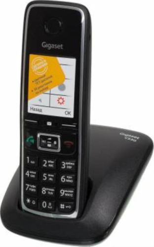 картинка Р/Телефон Dect Gigaset C530 RUS черный АОН от магазина Интерком-НН фото 9