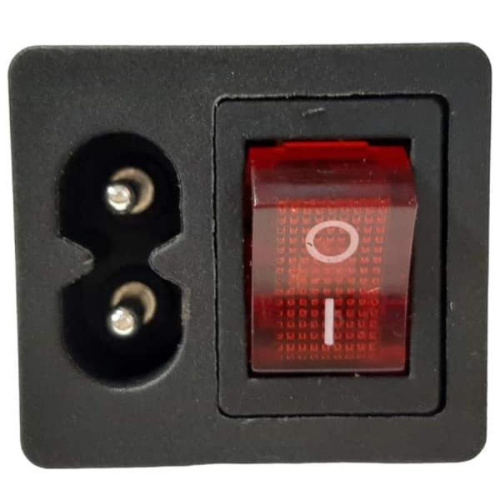 картинка Сетевой разъем с выключателем 314(19), 4 контакта для электроинструмента  от магазина Интерком-НН