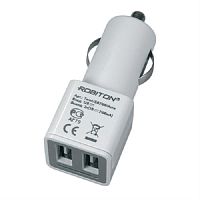 картинка Robiton TwinUSB2100/AUTO Автомобильное зарядное устройство с 2 USB выходами  от магазина Интерком-НН