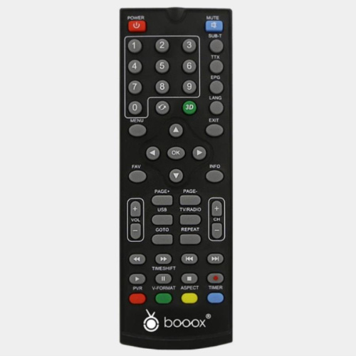 картинка Booox T2 Infra миниатюрный DVB-T2 ресивер с выносным ИК приемником от магазина Интерком-НН фото 4