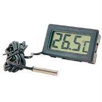 картинка Электронный термометр C0932-01 с выносным датчиком, черный от магазина Интерком-НН
