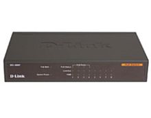 картинка D-Link DES-1018P Коммутатор с 8 портами 10/100Base-TX (8 порта с поддержкой PoE + 8 порта без PoE) от магазина Интерком-НН