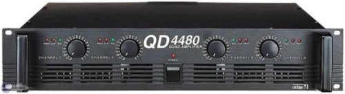 картинка QD-4480 Квадроусилитель 4х80 Вт от магазина Интерком-НН