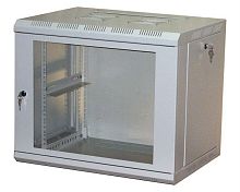 картинка Шкаф настенный 15U серия WM (600х600х769), собранный, серый Netko от магазина Интерком-НН