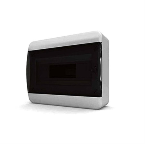 картинка Tekfor BNK 40-12-1 Пластиковый щит на 12 модулей с прозрачной черной дверцой (290х240х102) от магазина Интерком-НН