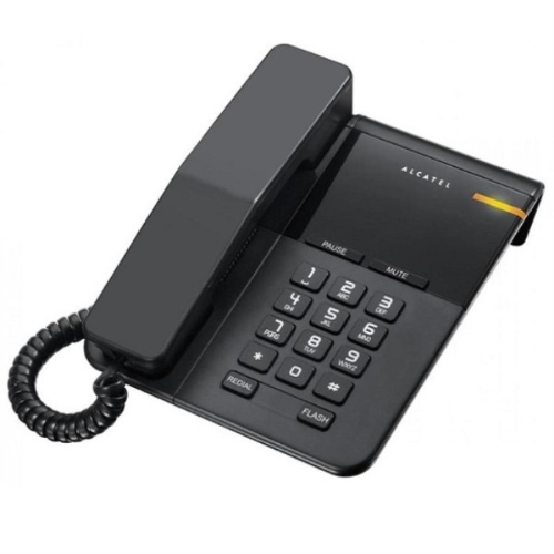 картинка T22 Alcatel (Black) Телефон проводной, цвет черный от магазина Интерком-НН