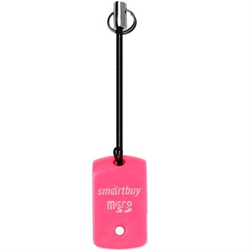 картинка Smartbuy SBR-706-P картридер (розовый) для карт MicroSD от магазина Интерком-НН фото 2