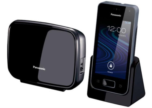 картинка Panasonic KX-PRX150RUB - Беспроводной телефон DECT (радиотелефон) с автоответчиком, цвет: черный  от магазина Интерком-НН
