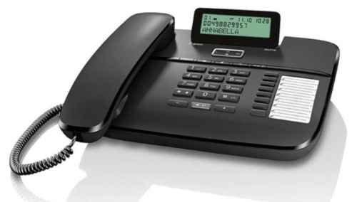 картинка Телефон проводной Gigaset DA710 RUS черный от магазина Интерком-НН
