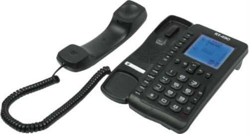 картинка Телефон проводной Ritmix RT-490 черный от магазина Интерком-НН фото 2