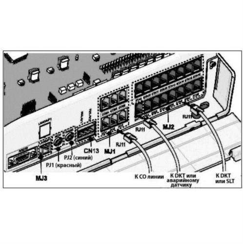 картинка LG L60-EKSU Б/У Блок расширения ipLDK-60 (3 внешних аналоговых, 8 внутренних гибридных)  от магазина Интерком-НН фото 2