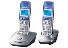 картинка Panasonic KX-TG2512RUS беспроводной телефон DECT (радиотелефон) , цвет серебристый металлик от магазина Интерком-НН