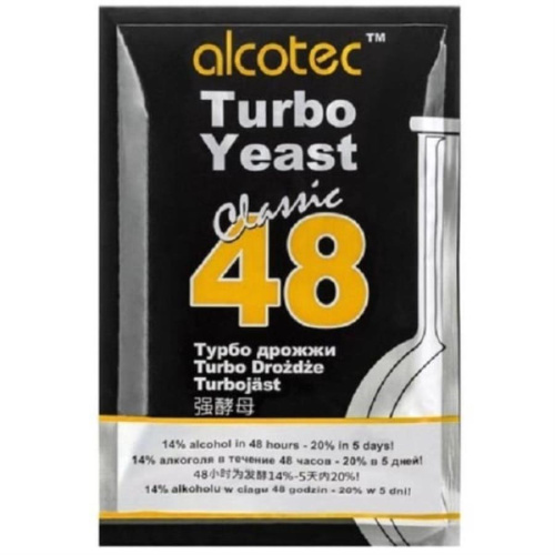 картинка Alcotec Classic 48 Спиртовые турбо дрожжи 130г от магазина Интерком-НН