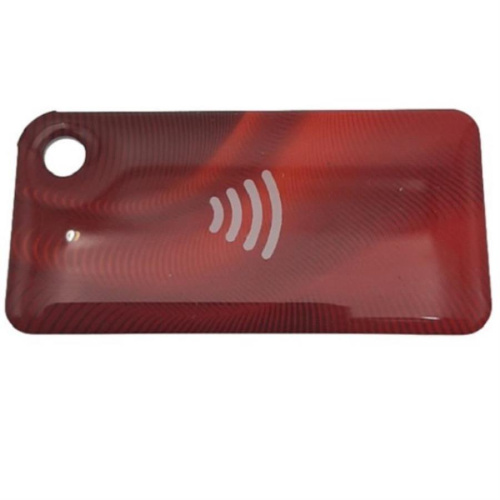 картинка ISBC RFID-брелок формата EM-Marine (125кГц), 25x51x3.8мм (красный) от магазина Интерком-НН фото 2