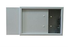 картинка Шкаф настенный 19", 2U, (520х155х345) антивандальный пенального типа, направляющие, серый Netko  от магазина Интерком-НН