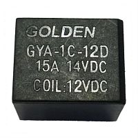 картинка Golden GYA-1C-12D Реле управление 12VDC, контакты 15A 14VDC  от магазина Интерком-НН