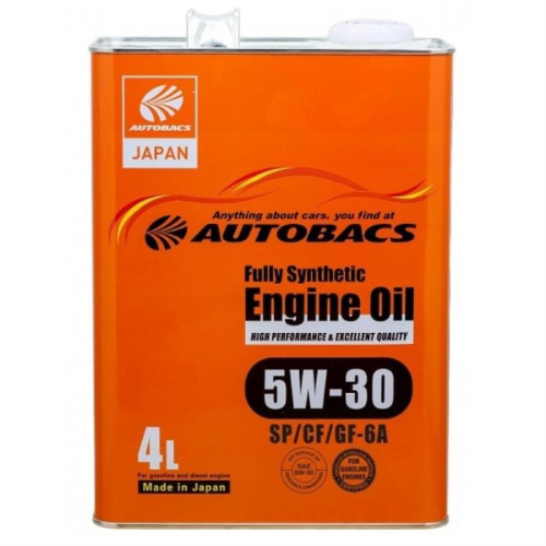 картинка Autobacs Engine Oil FS 5W-30 SP/CF/GF-6A моторное масло синтетическое (4л) от магазина Интерком-НН