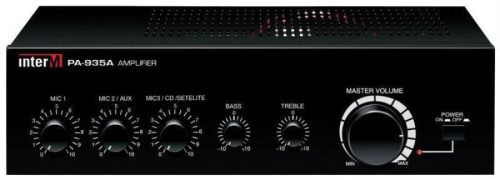 картинка PA-935N	Трансляционный микшер-усилитель Inter-M 35 Вт от магазина Интерком-НН
