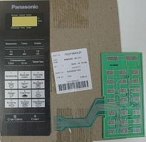 картинка Panasonic F630Y9W40KZP Сенсорная панель для СВЧ (микроволновой печи) NN-GT370M ZPE от магазина Интерком-НН