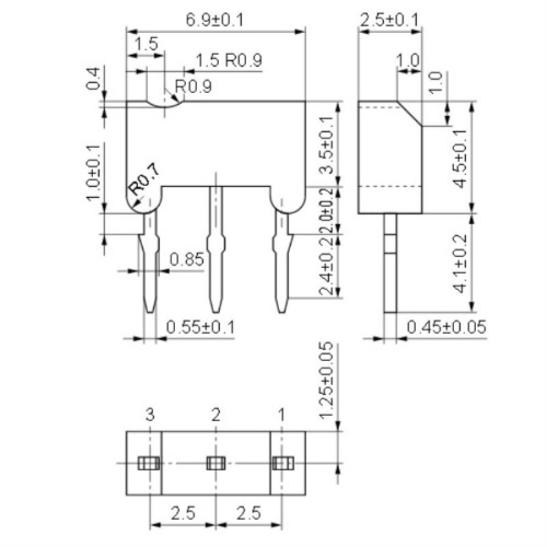 картинка 2SD1350 Транзистор 1W от магазина Интерком-НН фото 3