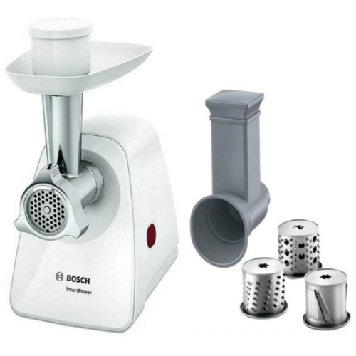 картинка Bosch SmartPower MMWP2004 мясорубка 1500Вт, производительность 1.7 кг/мин от магазина Интерком-НН