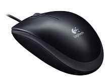 картинка Мышь Logitech B110 оптическая USB Black (AM-U0004) от магазина Интерком-НН