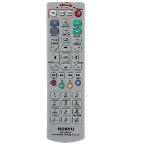 изображение Huayu HL-695E+ (20870) пульт дистанционного управления обучаемый универсальный (ПДУ) для техники магазин Компании Интерком-НН картинка Huayu HL-695E+ (20870) пульт дистанционного управления обучаемый универсальный (ПДУ) для техники от магазина Интерком-НН