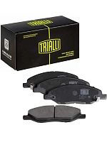 картинка Trialli PF1423 колодки тормозные дисковые (4шт) для автомобиля Nissan Tiida (04-), Note (06-) от магазина Интерком-НН