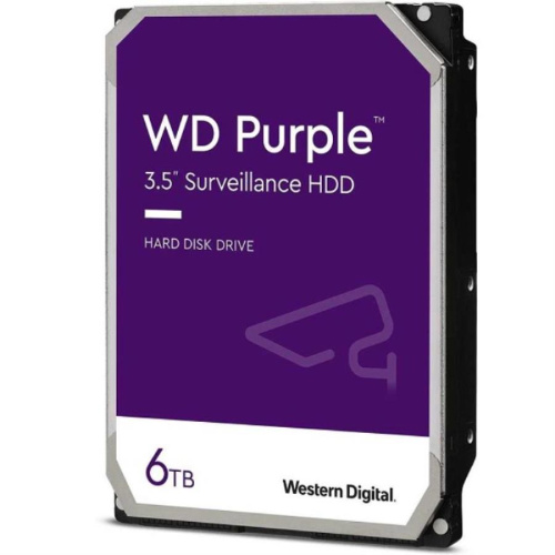 картинка Жесткий диск WD Purple WD62PURZ, 6ТБ, HDD, SATA III, 3.5"  от магазина Интерком-НН